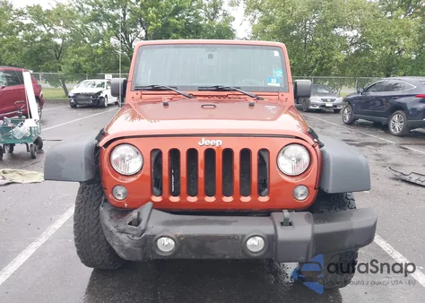 2014 Jeep Wrangler Rubicon z USA, uszkodzony, nr VIN 1C4BJWCGXEL291212